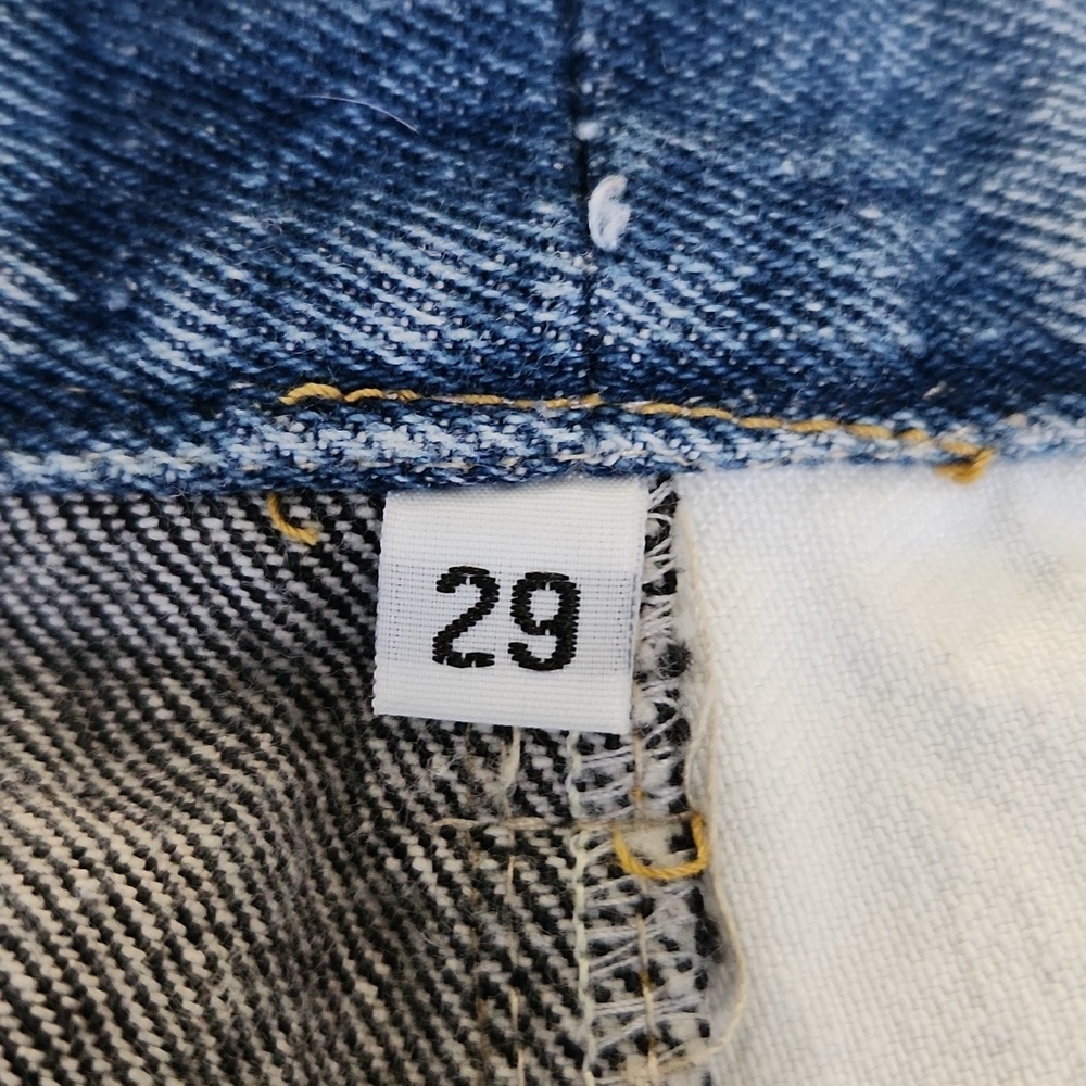 Patchwork Flare Jeans - Picture 6 of 6
